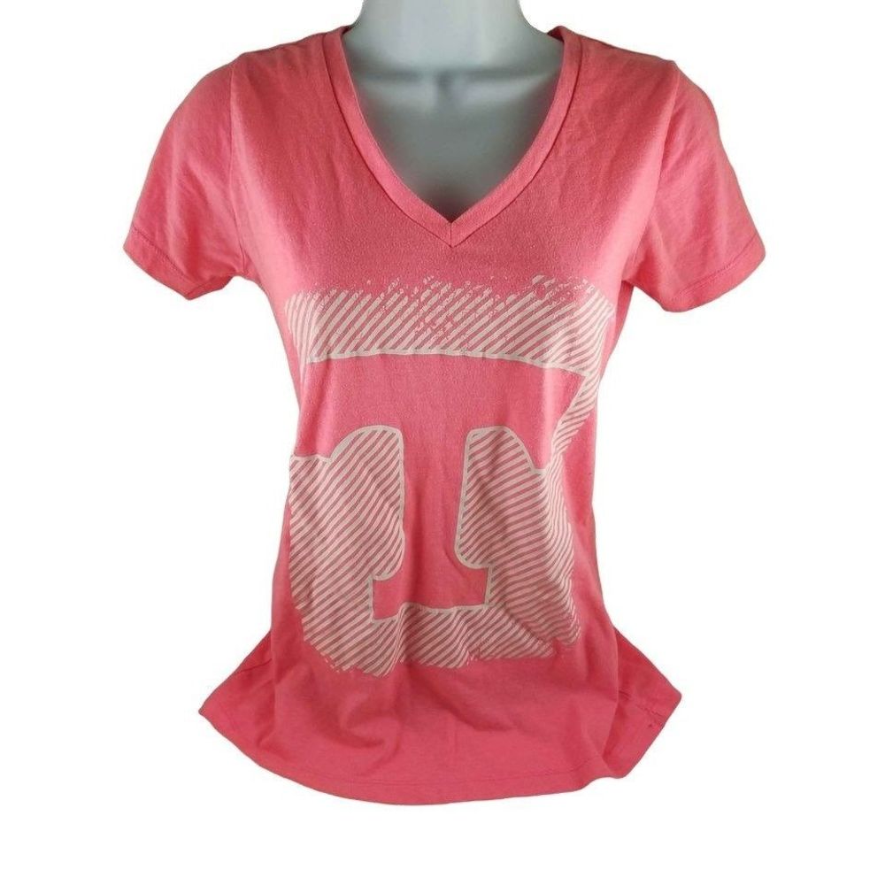 Womens Pink Pressbox by Royce UT Tennessee Volunteers Big T shirt Small Cotton